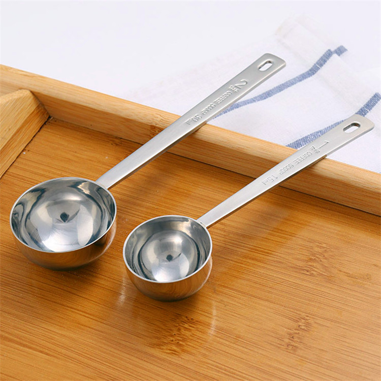 Coffee Scoop US Mesaure Spoon Stainless Steel 304 Spoon Scale 15ml 30ml Kitchen Gadget Measuring Tool
Coffee Scoop US Mesaure Spoon Stainless Steel 304 Spoon Scale 15ml 30ml Kitchen Gadget Measuring Tool
