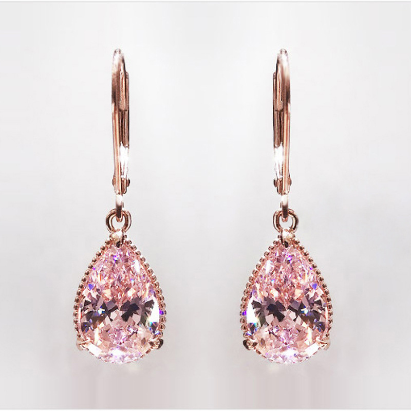 14K Rose Gold Pink Diamond Earring for Women Fashion Pink Topaz Gemstone Bizuteria 14K Gold Garnet Drop Earring Orecchini Girls CJ191223
14K Rose Gold Pink Diamond Earring for Women Fashion Pink Topaz Gemstone Bizuteria 14K Gold Garnet Drop Earring Orecchini Girls CJ191223