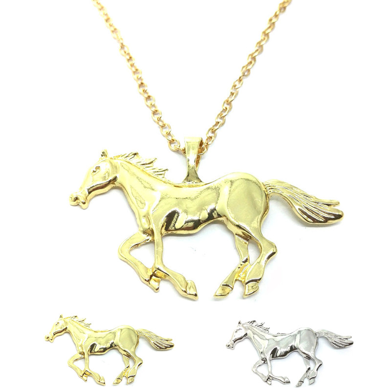 Fashion Horse Pendant Necklace For Women Men Gold Silver Color Long Necklace Couple Family Jewelry Gifs
Fashion Horse Pendant Necklace For Women Men Gold Silver Color Long Necklace Couple Family Jewelry Gifs