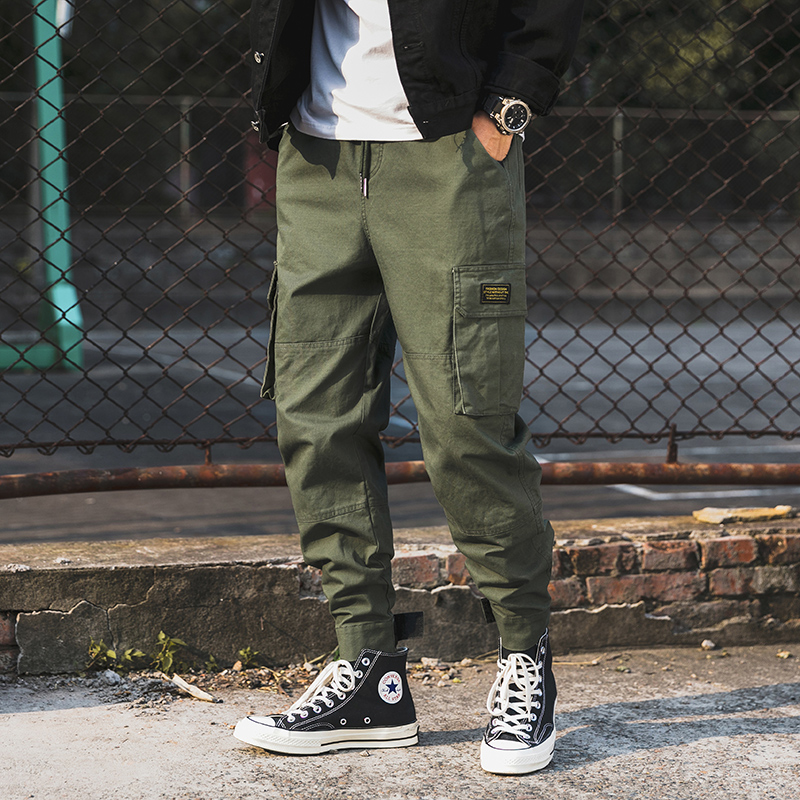 2019 Fashion New Men's Cargo Pants Cotton Mens Joggers Hip hop Streetwear Trousers Army Black Drawstring Casual Harem Pants Men, Army green
2019 Fashion New Men's Cargo Pants Cotton Mens Joggers Hip hop Streetwear Trousers Army Black Drawstring Casual Harem Pants Men, Army green