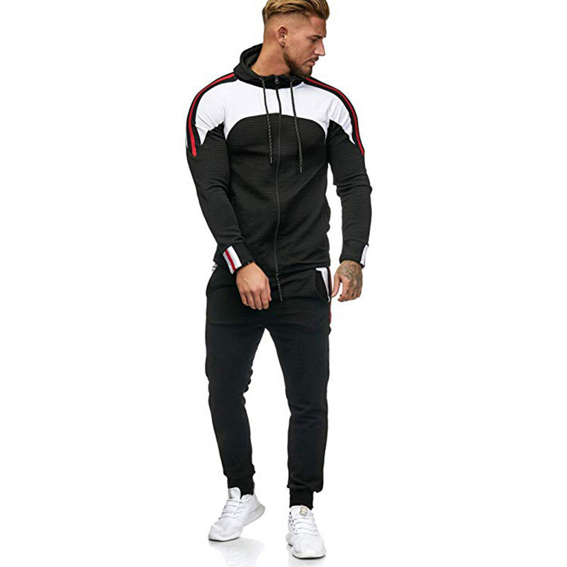 2020 New Men Sets Hooded Sport Set Male Hoodie and Pants Joggers Tracksuit Outfit Autumn Winter Mens Gym Clothing Sweat Suits
2020 New Men Sets Hooded Sport Set Male Hoodie and Pants Joggers Tracksuit Outfit Autumn Winter Mens Gym Clothing Sweat Suits