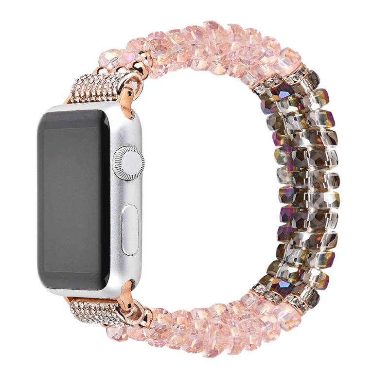 Women/Girls Fresh Luxury Band for Series 5 4 3 2 38mm 42mm 40mm 44mm Elastic Durable Strap Replace Stretch Bracelet
Women/Girls Fresh Luxury Band for Series 5 4 3 2 38mm 42mm 40mm 44mm Elastic Durable Strap Replace Stretch Bracelet