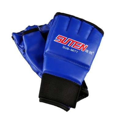Brand Upscale Boxing Gloves training equipment Half Finger Mitts Gloves Breathable Leather Gloves Sandbags Punching
