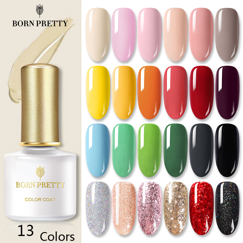 BORN PRETTY 4PCS Gel Nail Polish Set Pure Nail Color Glitter Sequins Soak Off Gel Varnish Manicure Base Top Coat Kit
BORN PRETTY 4PCS Gel Nail Polish Set Pure Nail Color Glitter Sequins Soak Off Gel Varnish Manicure Base Top Coat Kit