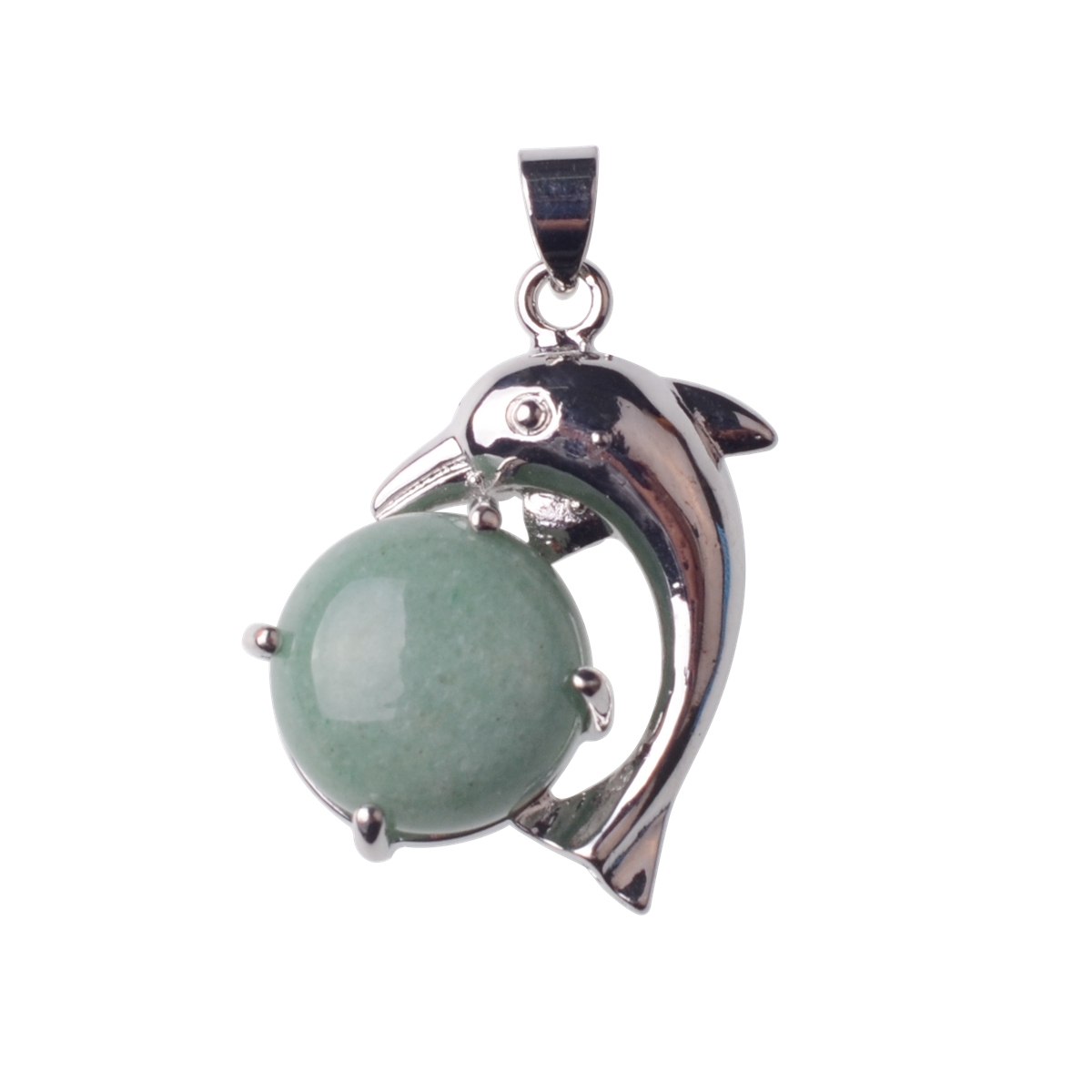 Alloy Dolphin Embracing Jewelry Pendant DIY Jewelry Making Necklace Earrings Keychain Gifts