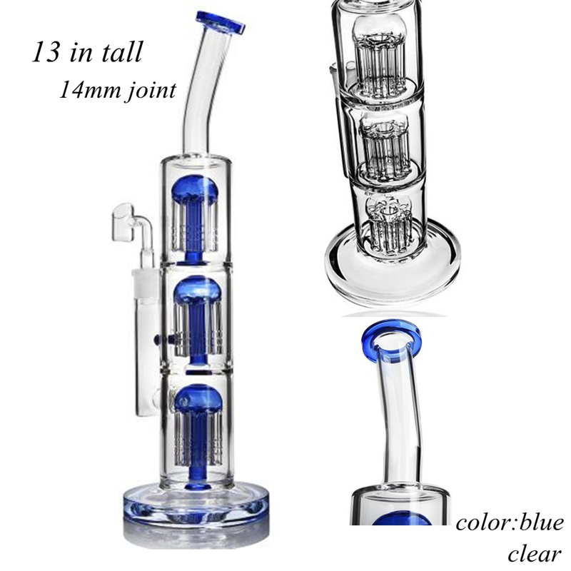 three layers trees eight percs glass water bongs blue clear bent neck smoking hookshs heady glass beaker bong 13 inch tall
three layers trees eight percs glass water bongs blue clear bent neck smoking hookshs heady glass beaker bong 13 inch tall
