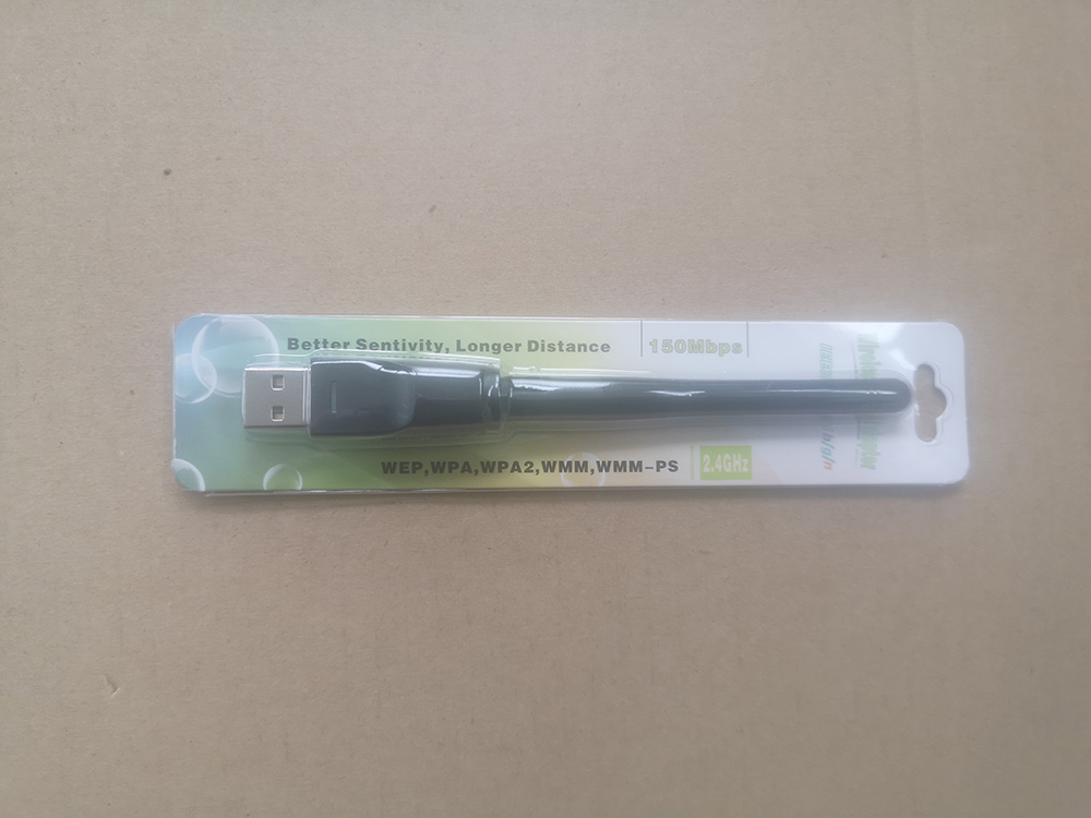 24GHz 150Mbps Wireless USB Network Adapter 2DB Wifi Antenna WLAN Card Receiver for MAG250 MAG254 MAG322 STB