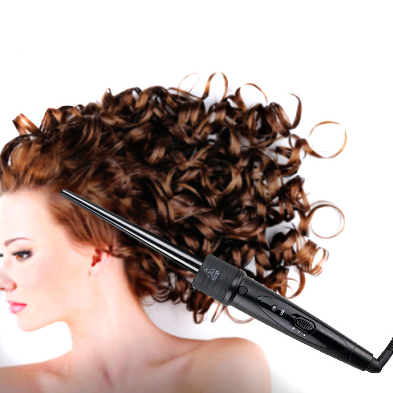 5in1 Multi-function Hair Curler Set Straightener Hair Comb Conical Hot curling Brush Bead Curling Iron Ceramics Styling Tools