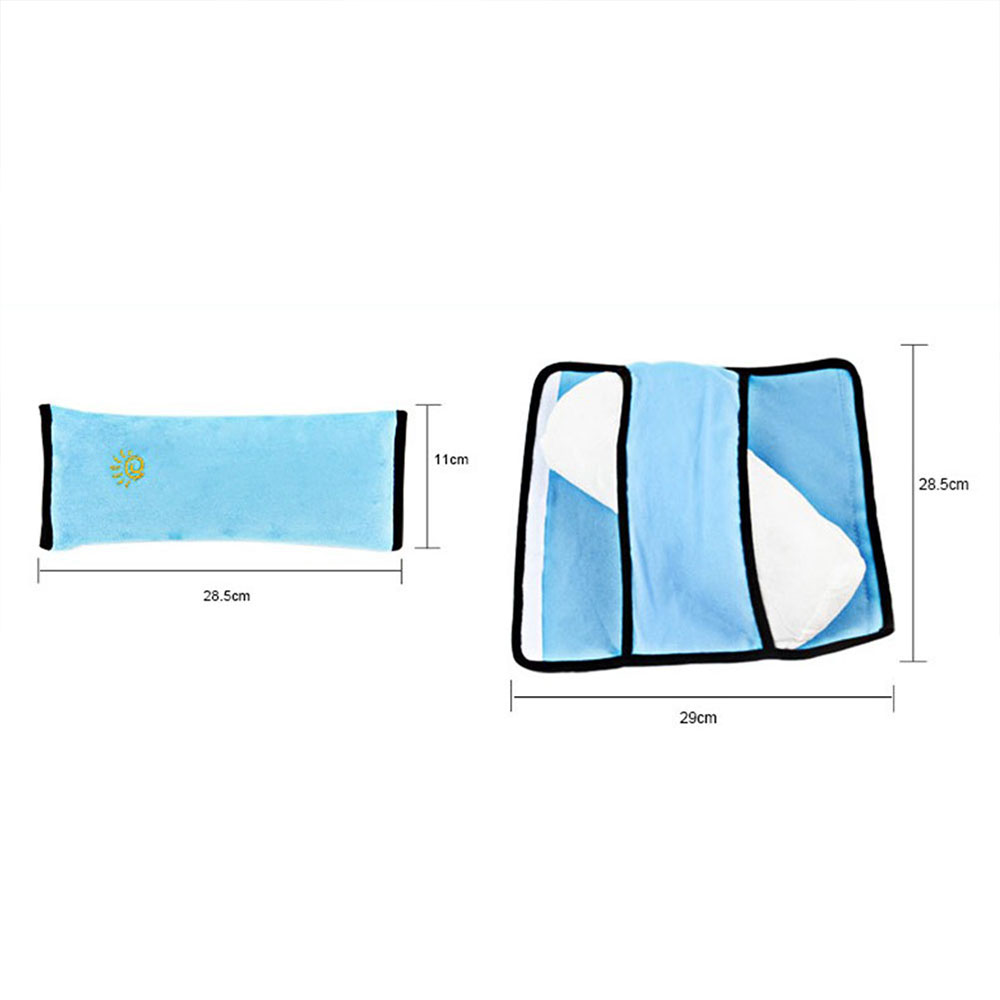 Baby Pillow Kid Car Pillows Auto Safety Seat Belt Shoulder Cushion Pad Harness Protection Support Pillow For Kids Toddler