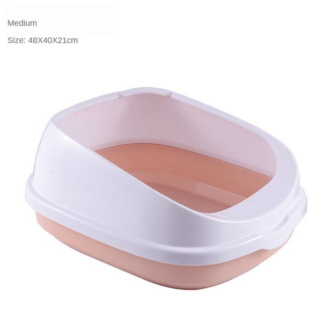 pet toilet bedpan anti splash cats litter box dog tray with scoop home plastic sand pan supplies
pet toilet bedpan anti splash cats litter box dog tray with scoop home plastic sand pan supplies