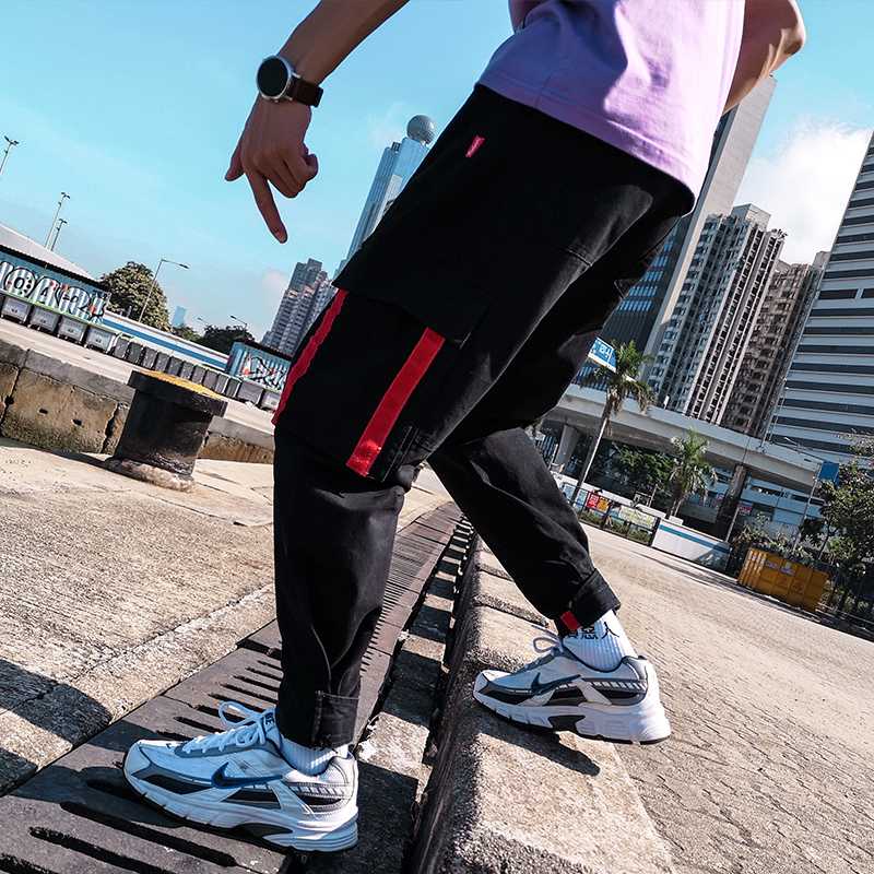 2020 spring and summer new men's casual pants casual street elastic waist pants high quality large size Harem, Black
2020 spring and summer new men's casual pants casual street elastic waist pants high quality large size Harem, Black