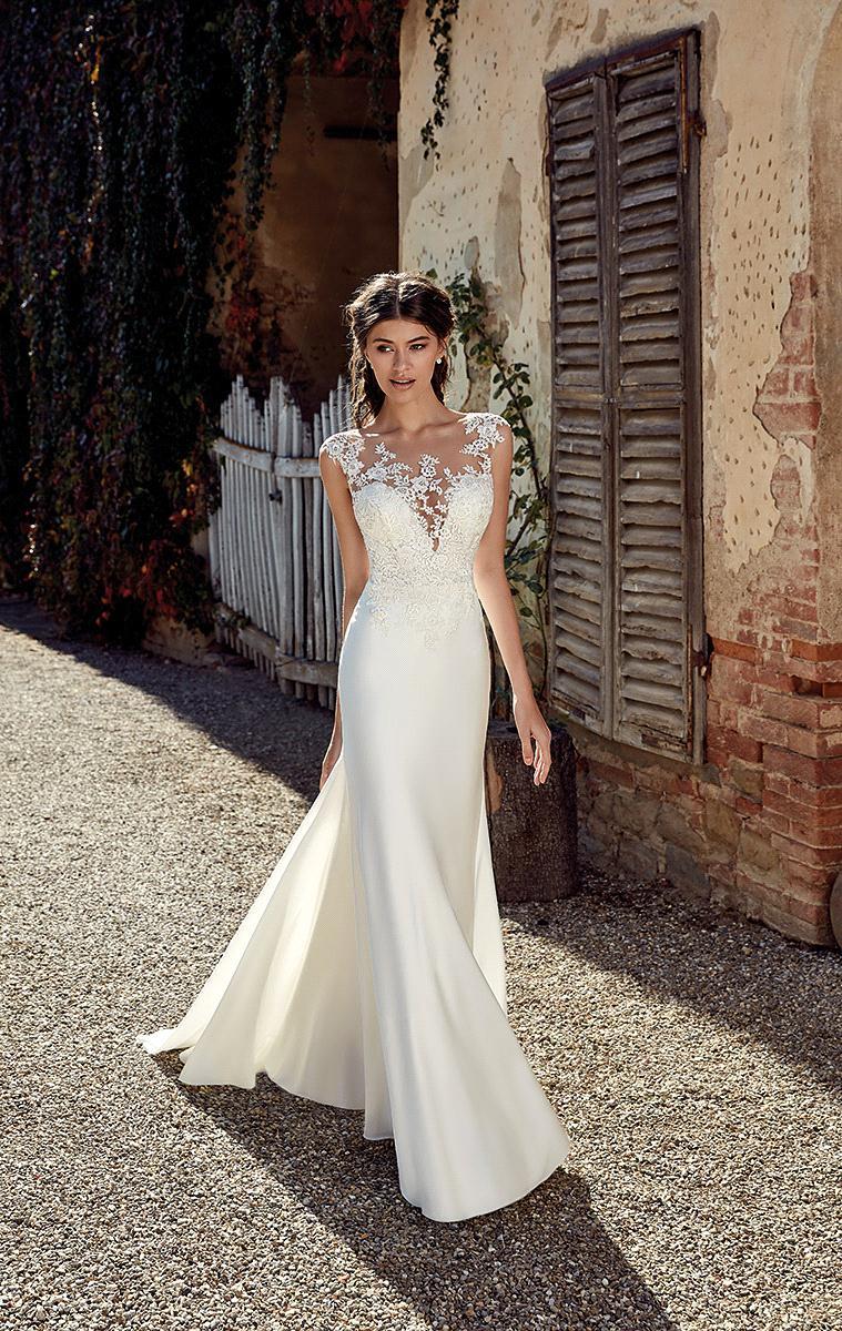 New Designer Beach Mermaid Wedding Dresses Sexy Lace Applique Beads Sheer Neck or Length Bohemian Cheap Bridal Gowns