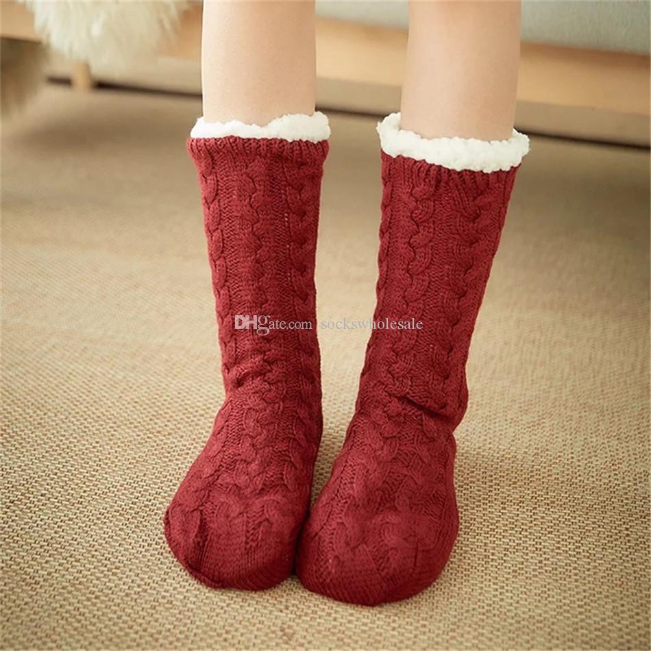 Floor Socks Home Slipper Women's Winter Warm Fuzzy Anti-Skid Lined Indoor Floor Slipper Socks for Christmas Free Shipping
Floor Socks Home Slipper Women's Winter Warm Fuzzy Anti-Skid Lined Indoor Floor Slipper Socks for Christmas Free Shipping