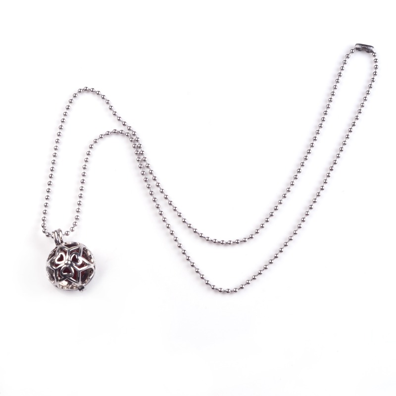 Yoga piano sound beads pregnant women spirit ball alloy pendant necklace pendant ladies long chain