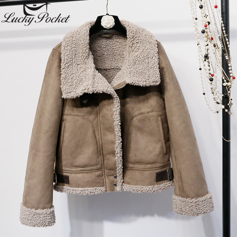 Female Autumn Winter New Turn Down Collar Jacket Women Fashion Camel Lambswool Outerwear Casual Long Sleeve Suede Parkas Z630
Female Autumn Winter New Turn Down Collar Jacket Women Fashion Camel Lambswool Outerwear Casual Long Sleeve Suede Parkas Z630
