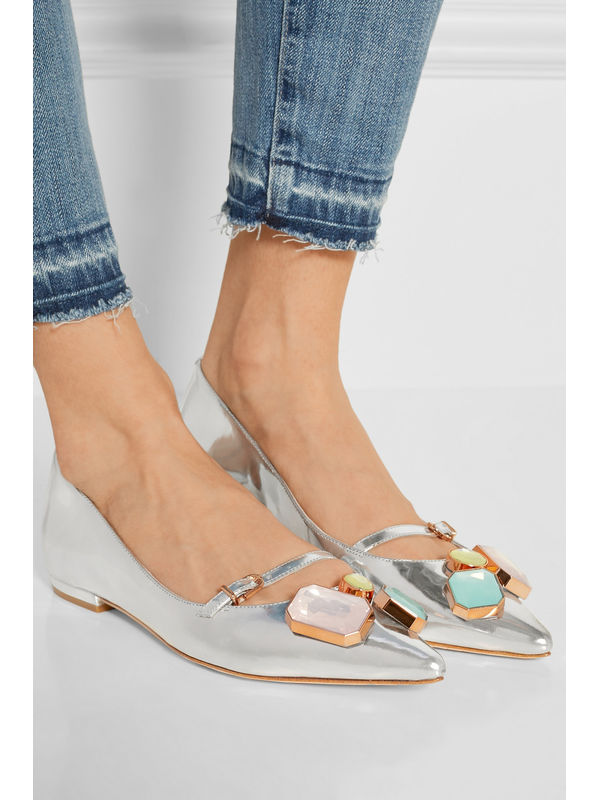 Free shipping fashion 2019 Ladies patent leather Pointed shoes low heels clolour diamond ornaments Sophia Webster silver buckle SHOES 09
Free shipping fashion 2019 Ladies patent leather Pointed shoes low heels clolour diamond ornaments Sophia Webster silver buckle SHOES 09