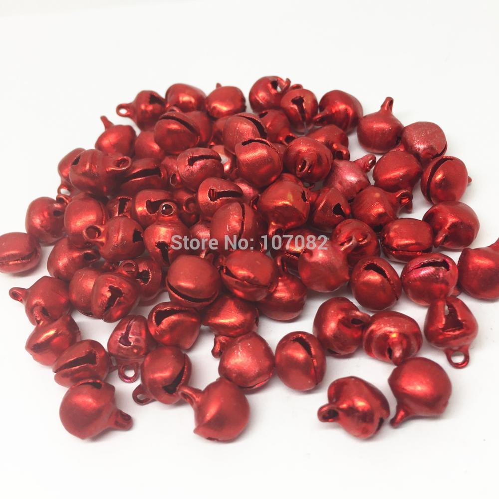 500pcs 8mm Red Christmas Jingle Bells Aluminum Keychain Charms Lacing Bell For Xmas Baubles Santa DIY Jewelry Making Crafts
500pcs 8mm Red Christmas Jingle Bells Aluminum Keychain Charms Lacing Bell For Xmas Baubles Santa DIY Jewelry Making Crafts