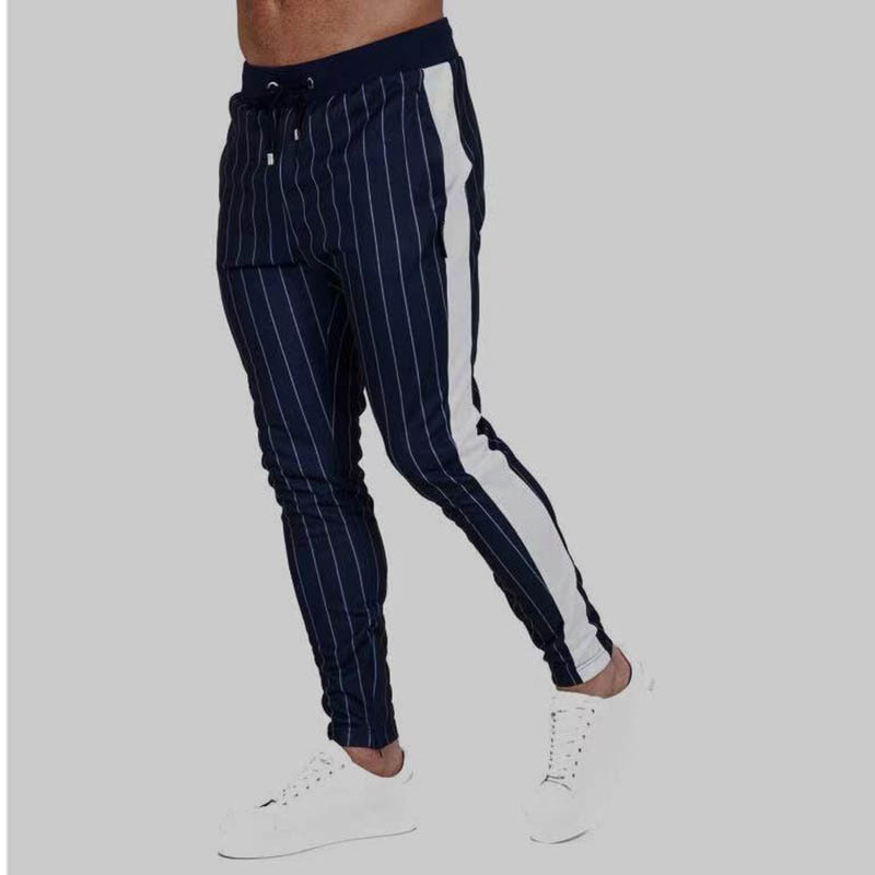 Striped Jogger Pants Men Fitness Bodybuilding Pants Autumn Pencil Sweat Trousers Slim Fit High Quality Clothing, Black
Striped Jogger Pants Men Fitness Bodybuilding Pants Autumn Pencil Sweat Trousers Slim Fit High Quality Clothing, Black