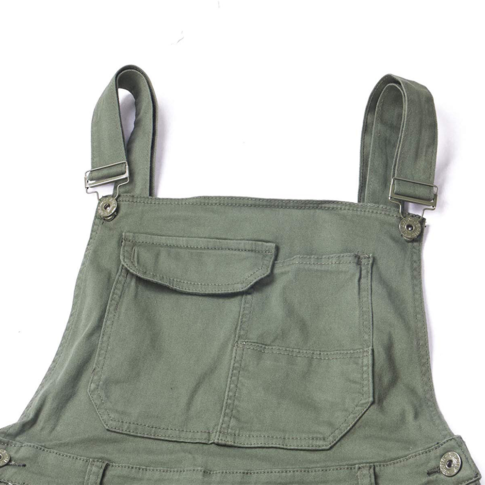 Men Jeans Denim Dungaree Bib Overalls Jumpsuits Moto Biker Jeans Pants Trousers Solid Casual Long Pants Clothing