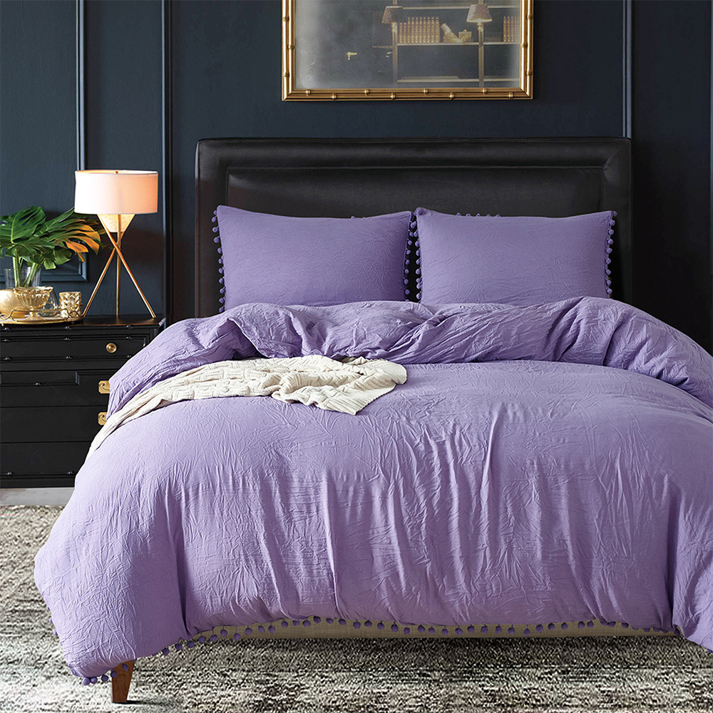 Lychee Solid Bedding Set Modern Simple Duvet Cover Set 2-3pcs Home Bed Linings Family Bed Sets
Lychee Solid Bedding Set Modern Simple Duvet Cover Set 2-3pcs Home Bed Linings Family Bed Sets