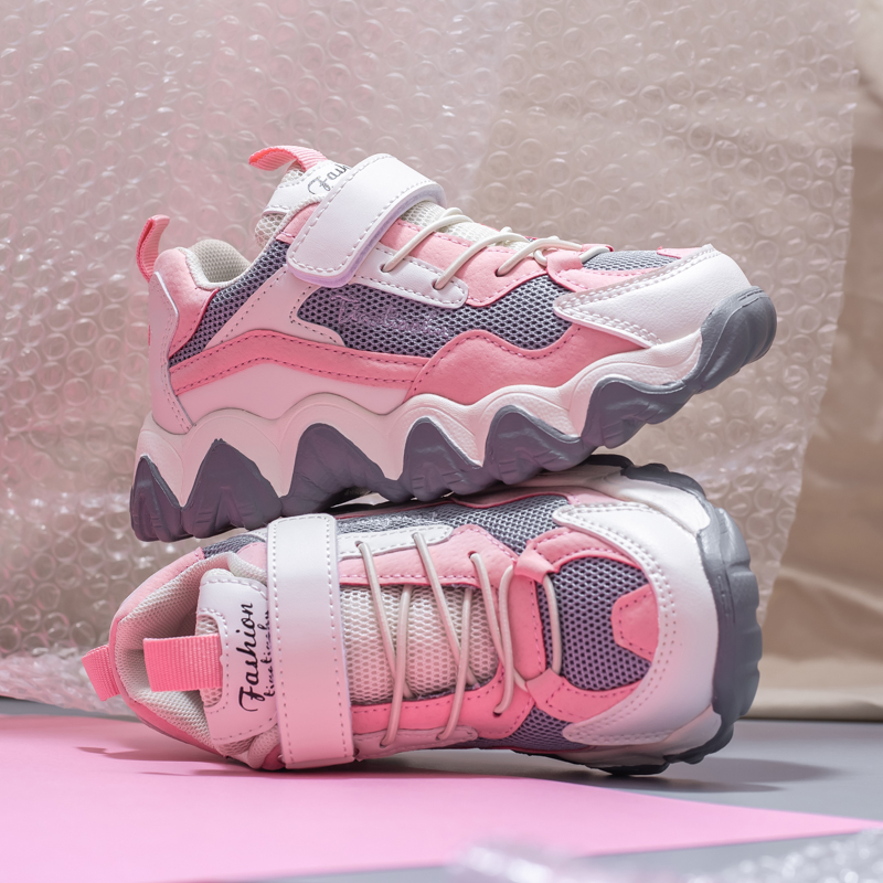 New Hot Girls' Shoes Mesh Sneakers Punched Sheet Surface Fashion-Style GIRL'S Shoes Versatile Kindergarten Princess kdis girl, Pink
New Hot Girls' Shoes Mesh Sneakers Punched Sheet Surface Fashion-Style GIRL'S Shoes Versatile Kindergarten Princess kdis girl, Pink