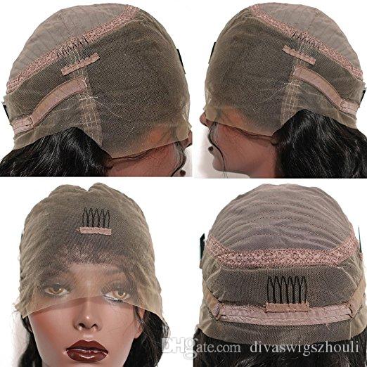 high density 180% curlyhair full lace humanhair wig Pre plucked african 360 lace frontal wig loose curly humanwig for curly