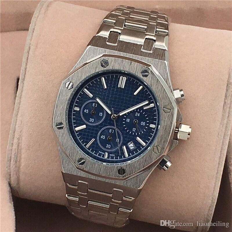 2020 watch All Subdials Work Mens or womenes Watches Steel Quartz Wristwatches Stopwatch Watch Top watch relogies for men relojes Best Gift, Slivery;brown
2020 watch All Subdials Work Mens or womenes Watches Steel Quartz Wristwatches Stopwatch Watch Top watch relogies for men relojes Best Gift, Slivery;brown