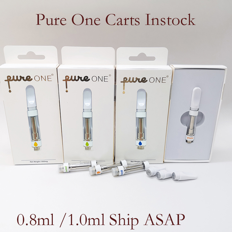 Pure One Vape Cartridges Packaging 510 Thread Vape Pens Carts Ceramic Coil E-Cigarettes 0.8ml Press Tips Vaporizer 1.0ml Atomizer Instock
Pure One Vape Cartridges Packaging 510 Thread Vape Pens Carts Ceramic Coil E-Cigarettes 0.8ml Press Tips Vaporizer 1.0ml Atomizer Instock