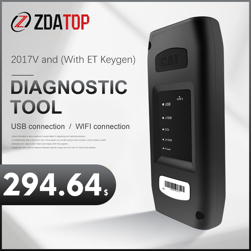 ForCAT 3 Adapter forCAT 3 Wifi/USB Version for CAT3 Truck Diagnostic Tool With Keygen V2020 V2020
ForCAT 3 Adapter forCAT 3 Wifi/USB Version for CAT3 Truck Diagnostic Tool With Keygen V2020 V2020