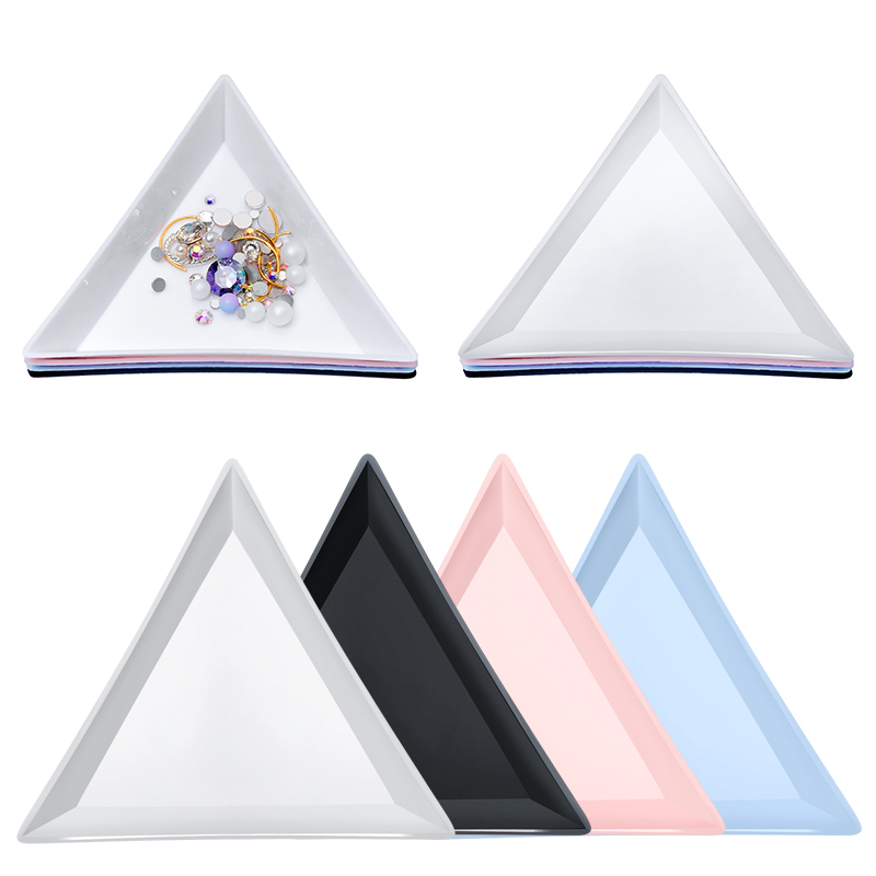 1 Pcs Triangular Plastic Rhinestone Nail Art Box Plate Empty Display Container Case Holder Storage Container Jewelry Decorations
1 Pcs Triangular Plastic Rhinestone Nail Art Box Plate Empty Display Container Case Holder Storage Container Jewelry Decorations