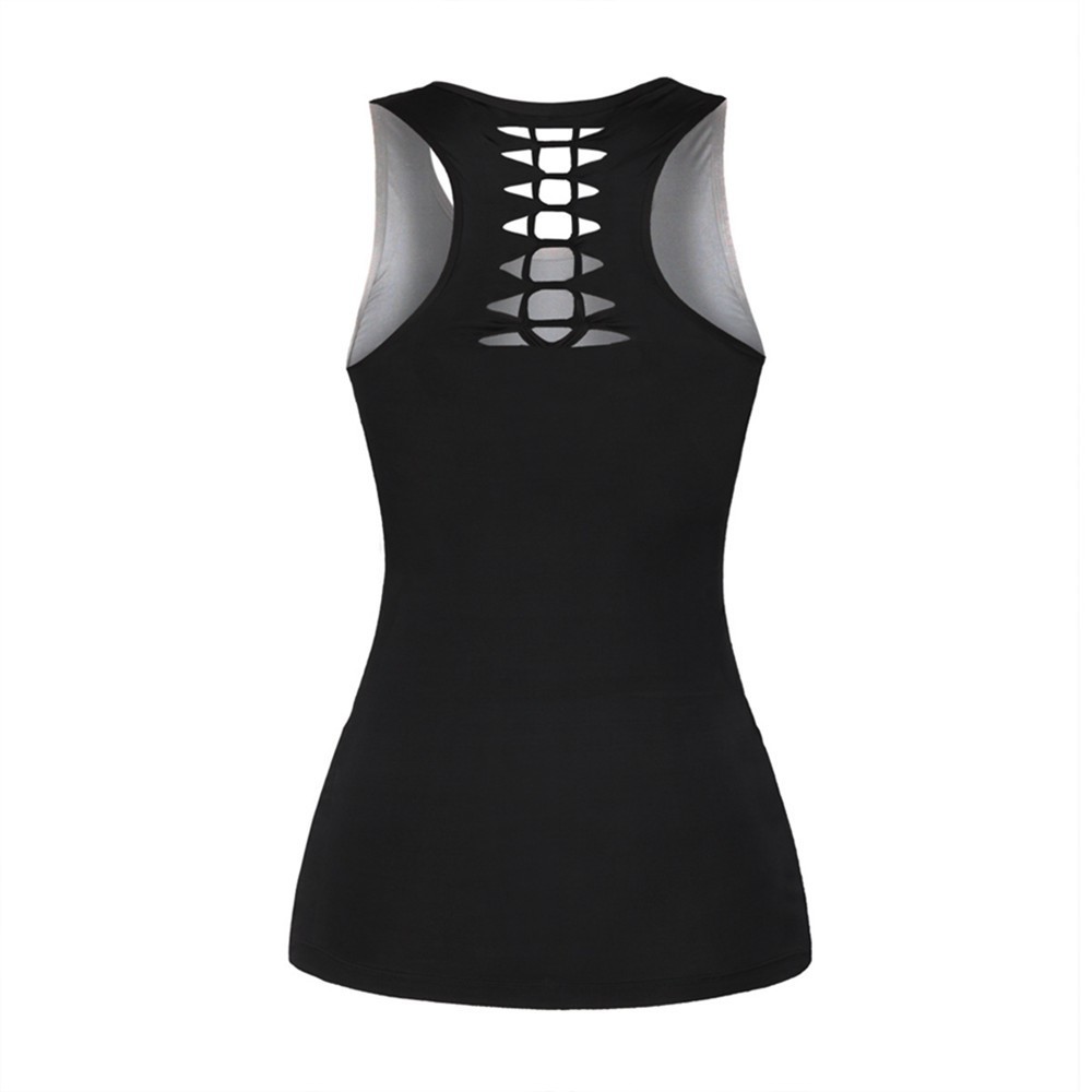New Women Fitness Sporting Sleeveless Tank Top 3d Flower Skull Printed Vest Tops Female Gothic Style Sexy Slim Vintage Clothing Y190123