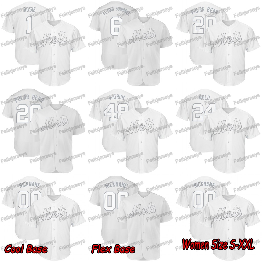 48 deGrom 2019 Players Weekend 20 Pete Alonso Polar Bear Jeff McNeil Flying Squir Cano Ñolo Amed Rosario ROSIE Michael Conforto FORTO, Women size s-xxl white
48 deGrom 2019 Players Weekend 20 Pete Alonso Polar Bear Jeff McNeil Flying Squir Cano Ñolo Amed Rosario ROSIE Michael Conforto FORTO, Women size s-xxl white