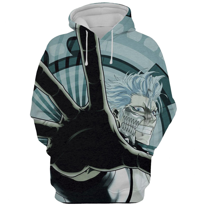 

Bleach mens Hoodie Coat hoody Sweatshirts mens clothes sportwear warm outdoor sweater running outfit veste homme Anime Luffy Sweatshirt, 2784