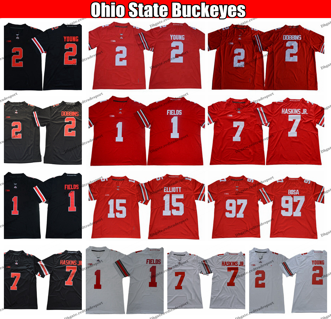 2020 Ohio State Buckeyes 2 Chase Young Justin Fields 7 Dwayne Haskins Jr. JK Dobbins Nick Bosa Ezekiel Elliott College Football Jerseys, Black
2020 Ohio State Buckeyes 2 Chase Young Justin Fields 7 Dwayne Haskins Jr. JK Dobbins Nick Bosa Ezekiel Elliott College Football Jerseys, Black