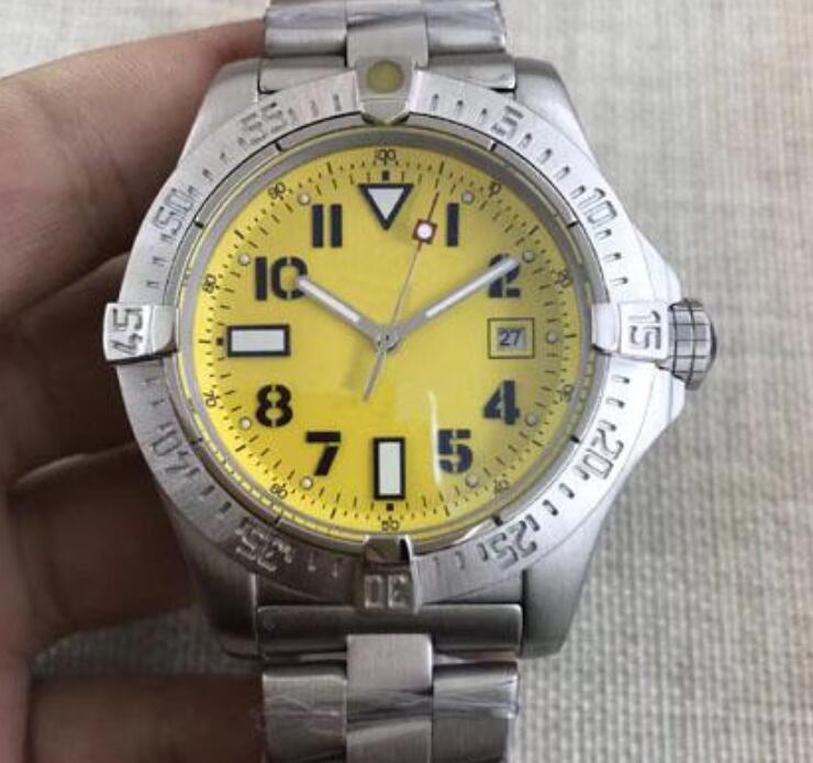 2020 10styles high quality watches men stainless watch yellow avenger seawolf automatic mechanical watch men's dress wristwatches, Slivery;brown
2020 10styles high quality watches men stainless watch yellow avenger seawolf automatic mechanical watch men's dress wristwatches, Slivery;brown