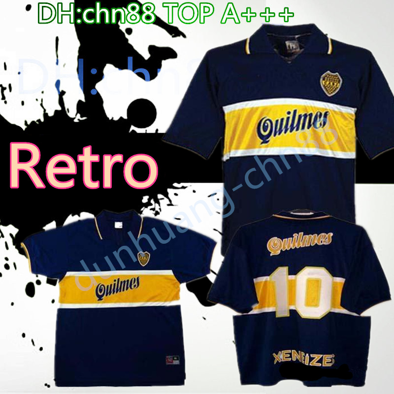 97 98 Boca Juniors Retro Soccer Jersey Maradona Vintage Caniggia 1997 1996 1998 MAGLIA Classic Football Shirts Maillot Camiseta de Futbol, Image
97 98 Boca Juniors Retro Soccer Jersey Maradona Vintage Caniggia 1997 1996 1998 MAGLIA Classic Football Shirts Maillot Camiseta de Futbol, Image