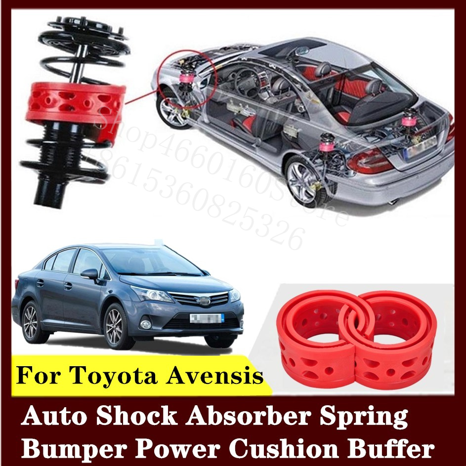 For Toyota Avensis 2pcs High-quality Front or Rear Car Shock Absorber Spring Bumper Power Auto-buffer Car Cushion Urethane