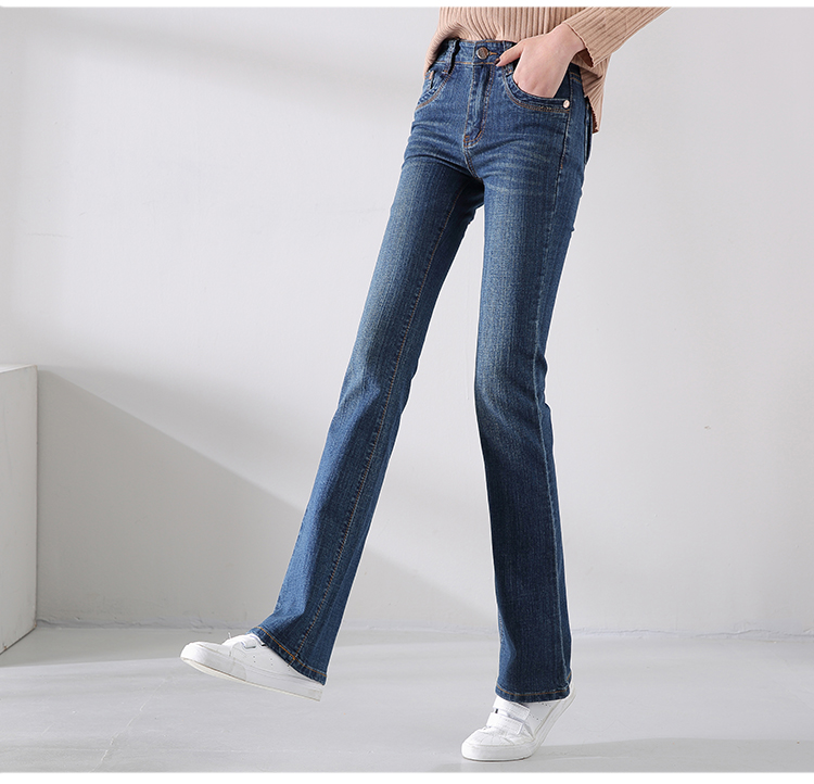 The Blue The Spring Slightly Flared Trousers Fat Mm Cultivate One'S Morality Show Thin Elastic Han Edition
The Blue The Spring Slightly Flared Trousers Fat Mm Cultivate One'S Morality Show Thin Elastic Han Edition
