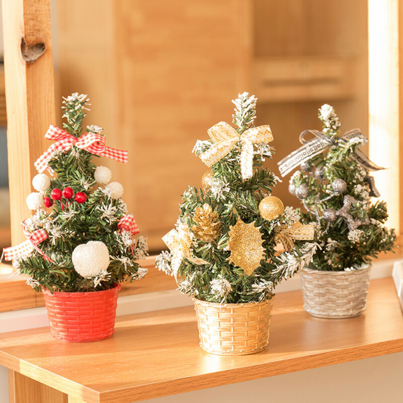 1/3Pc 25cm Christmas Tree Artificial Tabletop Mini Christmas Tree Decorations Festival Miniature Home Decorations
1/3Pc 25cm Christmas Tree Artificial Tabletop Mini Christmas Tree Decorations Festival Miniature Home Decorations