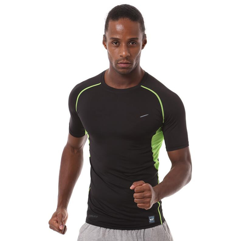 Men' New Fitness Sports Quick-drying Breathable Short Sleeve T-Shirt Basketball Training Running Sports Tights Short Sleeve Tees 3 Colors, White
Men' New Fitness Sports Quick-drying Breathable Short Sleeve T-Shirt Basketball Training Running Sports Tights Short Sleeve Tees 3 Colors, White