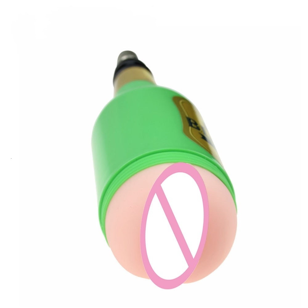 HISMITH Sex Machine Attachment Vagina Anal Male Masturbation Beer Sex Cup for Men Length 26cm Width 7cm Adult Sex Toys Y191011
