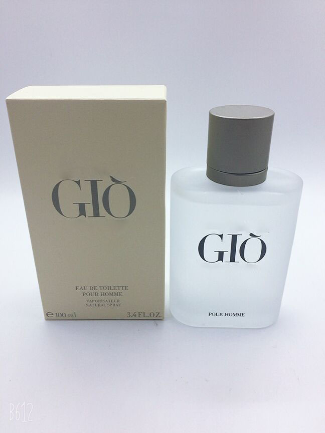 Famous Perfume Fragrance for Man GIO Pour Homme Men Eau De Toilette Parfum Spray 100ML 3.4fl.oz Fast Ship
Famous Perfume Fragrance for Man GIO Pour Homme Men Eau De Toilette Parfum Spray 100ML 3.4fl.oz Fast Ship