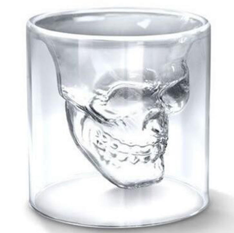 Wine Cup Skull Glass Shot Glass Beer Whiskey Halloween Decoration Creative Party Transparent Drinkware Drinking Glasses 25ML Cups LXL76-1
Wine Cup Skull Glass Shot Glass Beer Whiskey Halloween Decoration Creative Party Transparent Drinkware Drinking Glasses 25ML Cups LXL76-1