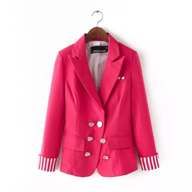 2018 New Spring Automn Ladies Suit Slim Women Basic Jacket Casual Outwear Women Blazers And Jackets WWT9967, Rose
2018 New Spring Automn Ladies Suit Slim Women Basic Jacket Casual Outwear Women Blazers And Jackets WWT9967, Rose