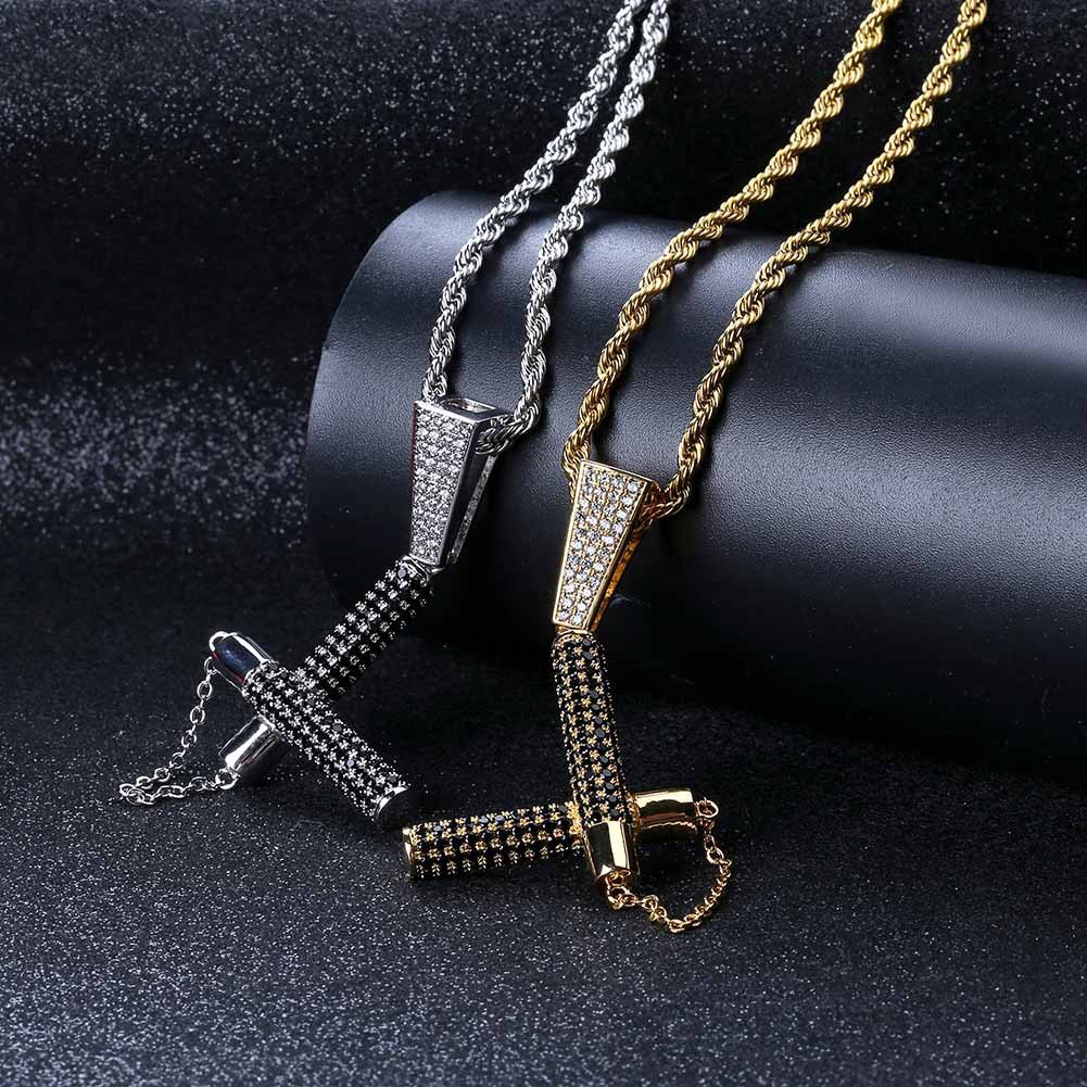 Set Black Zircon Double Truncation Necklace Hip Hop Trendsetter Man Pendeloque Cut 
Set Black Zircon Double Truncation Necklace Hip Hop Trendsetter Man Pendeloque Cut