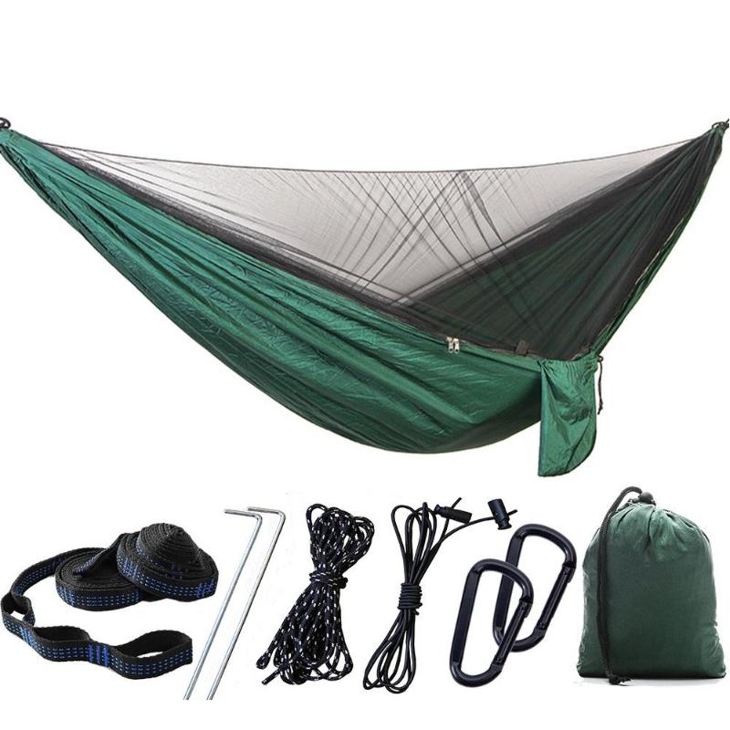 Mosquito nets can be opened automatically and quickly open anti-mosquito hammock outdoor double parachute mosquito net hammock
Mosquito nets can be opened automatically and quickly open anti-mosquito hammock outdoor double parachute mosquito net hammock
