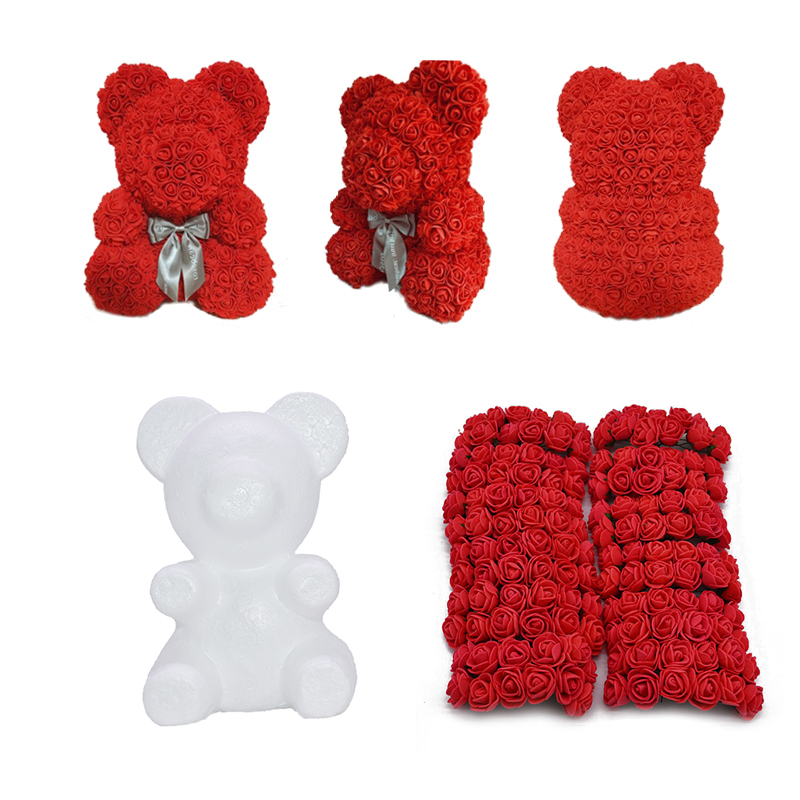 2cm 144pcs Artificial PE Foam Rose Flower DIY Teddy Bear Roses for Wedding Decoration Handmade Gift Rose Bouquet Wreath Flowers, Small bear mold
2cm 144pcs Artificial PE Foam Rose Flower DIY Teddy Bear Roses for Wedding Decoration Handmade Gift Rose Bouquet Wreath Flowers, Small bear mold