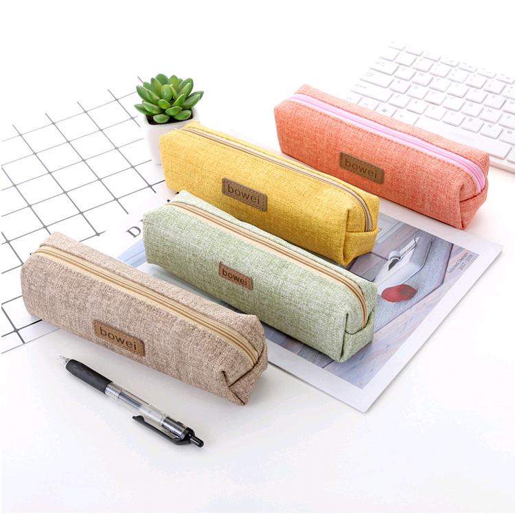 Cute Creative and Simple Pencil-box Student Solid-color Pen-bag Women's Korean Stationery Bag Large-size Pencil Bag
Cute Creative and Simple Pencil-box Student Solid-color Pen-bag Women's Korean Stationery Bag Large-size Pencil Bag