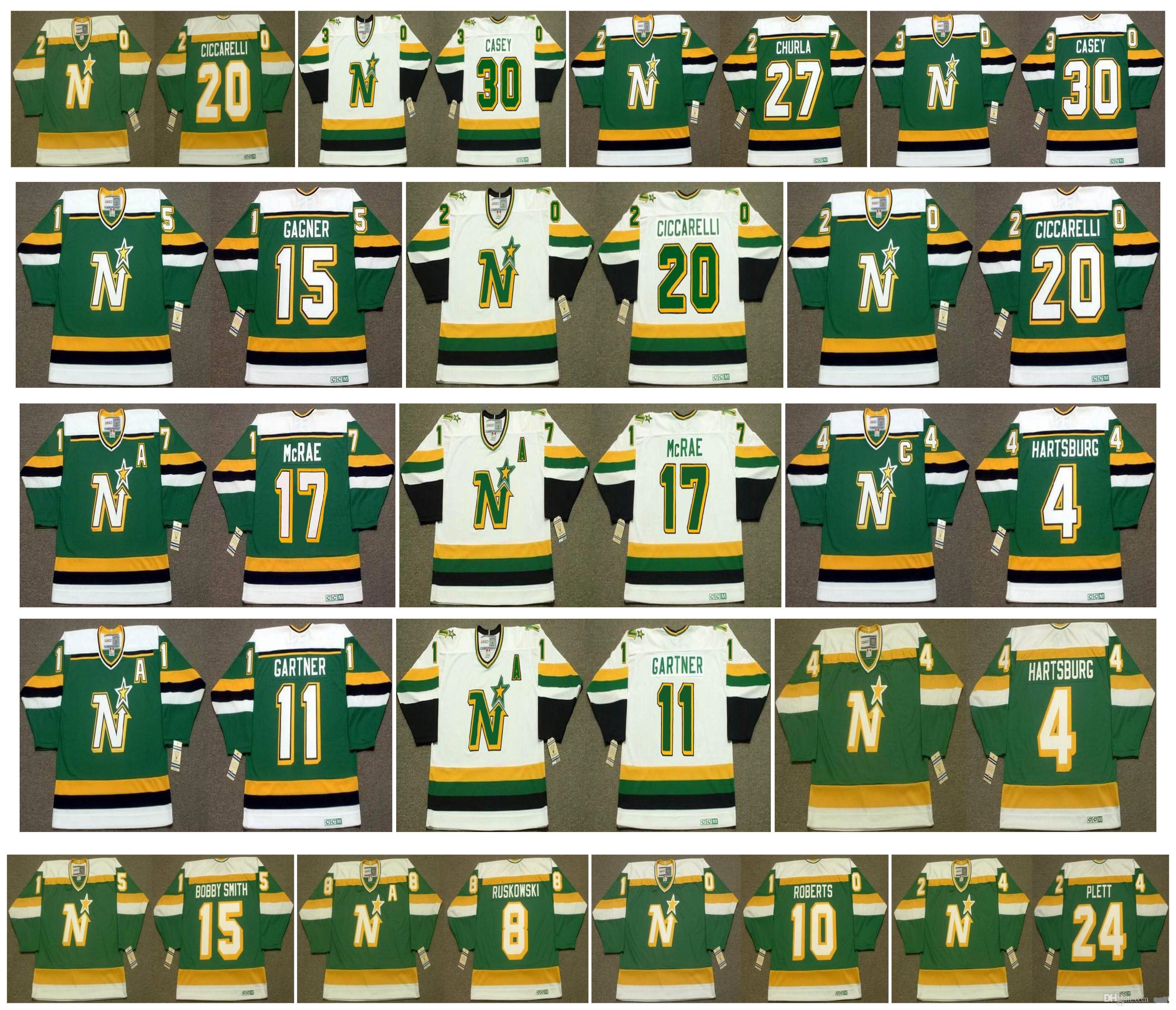 Vintage Minnesota North Stars Jersey 17 BASIL McRAE 4 Craig Hartsburg 11 MIKE GARTNER 15 DAVE GAGNER 20 Dino Ciccarelli CHURLA Retro Hockey, Colour 10
Vintage Minnesota North Stars Jersey 17 BASIL McRAE 4 Craig Hartsburg 11 MIKE GARTNER 15 DAVE GAGNER 20 Dino Ciccarelli CHURLA Retro Hockey, Colour 10