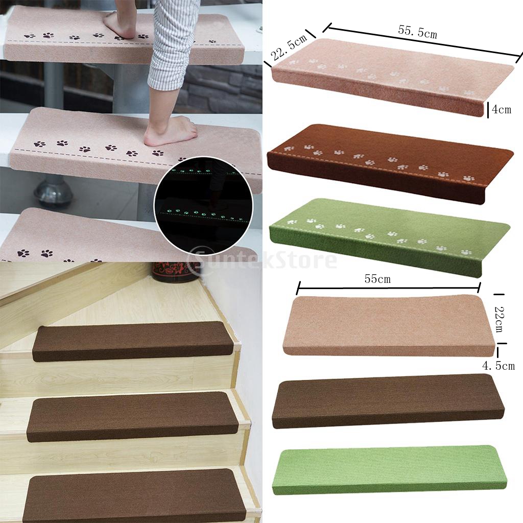 Shaggy Stair Treads Mats Night Luminous Adhesive Staircase Floor Mat Carpet, Green not luminous
Shaggy Stair Treads Mats Night Luminous Adhesive Staircase Floor Mat Carpet, Green not luminous